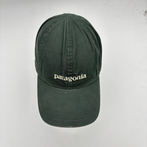 Rare Patagonia Organic Cotton Spellout Baseball Cap Hat Medium 28863 - Picture 6 of 11